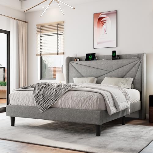 Einhomn Queen Bed Frame with Headboard